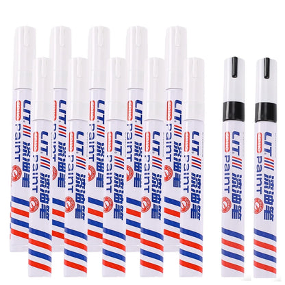 Waterproof Permanent Paint Marker Set 3mm Oil Based Pens