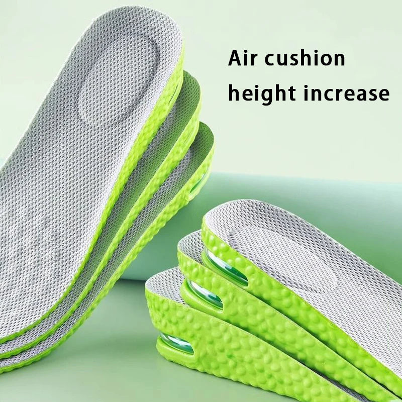 Air-Cushioned Height Increase Sports Insoles Shock Pads