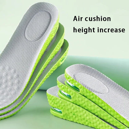 Air-Cushioned Height Increase Sports Insoles Shock Pads