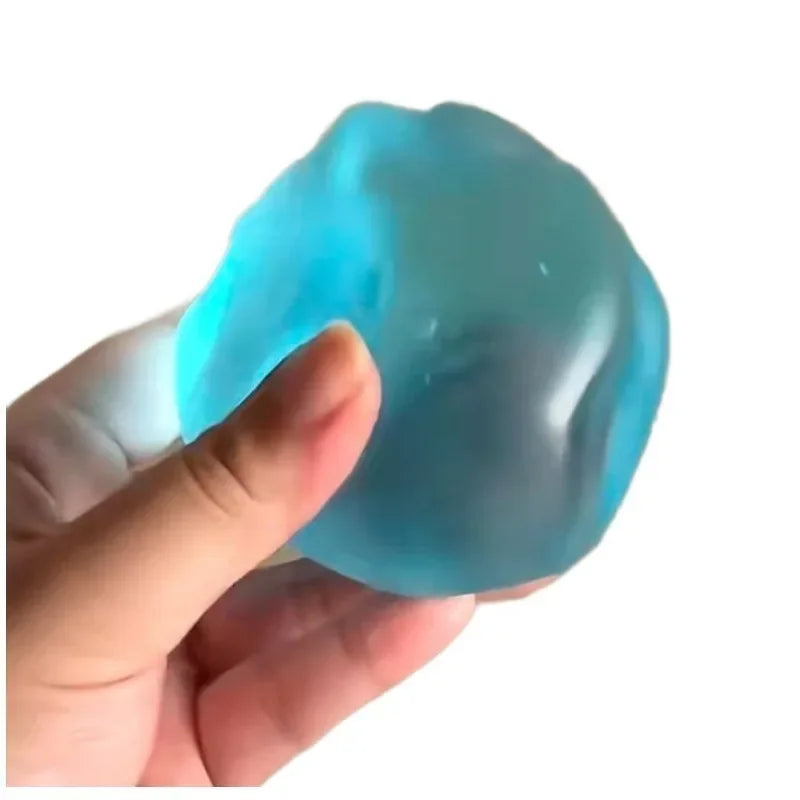 Blue Maltose Squishy Toy Slow Rebound Stress Relief Fidget