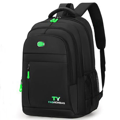 Large Business Travel Backpack Neutral Style Nylon Student Bag