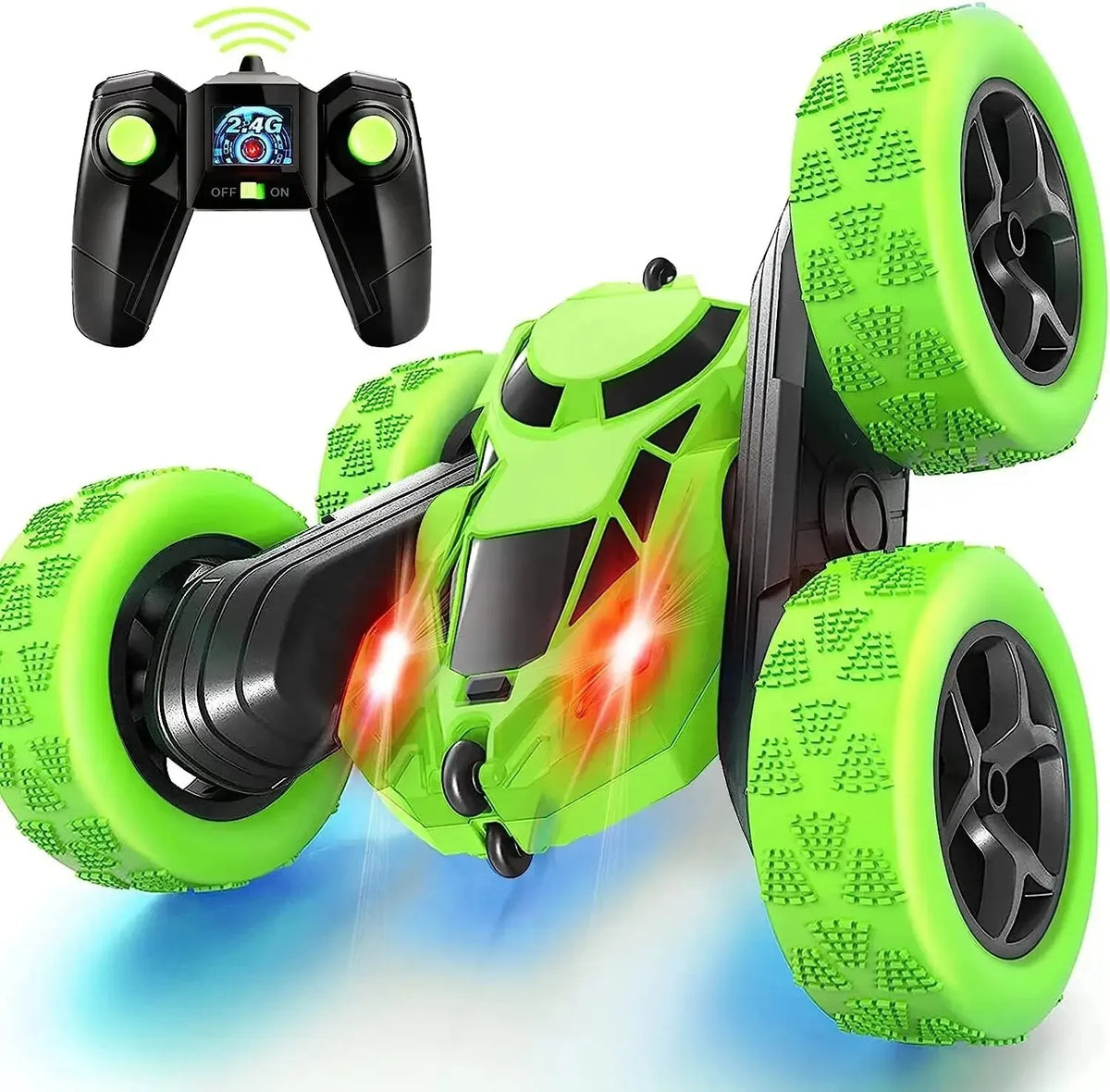 Double Sided RC Stunt Car 360 Degree Rotation Toy