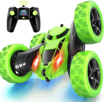 Double Sided RC Stunt Car 360 Degree Rotation Toy