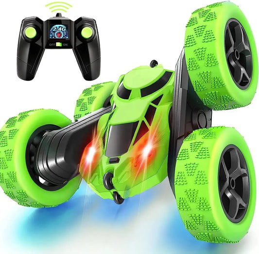 Double Sided RC Stunt Car 360 Degree Rotation Toy