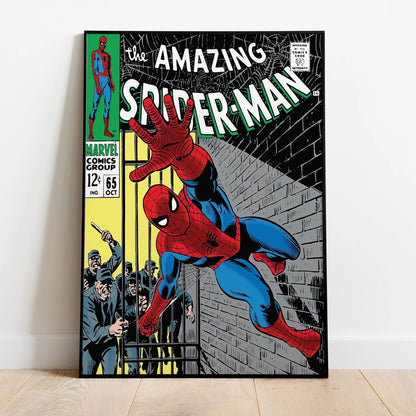 Superhero Comic Book Covers Canvas Poster Wall Art Print