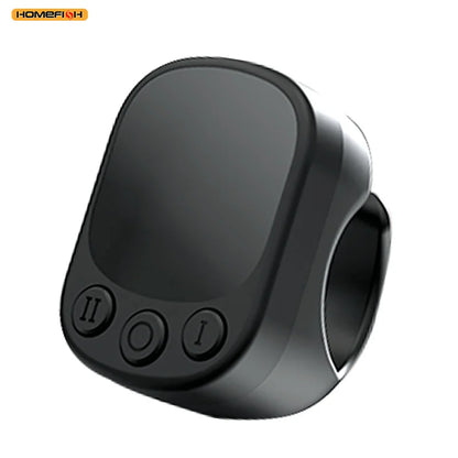Mouse Ring Remote Control with Touchpad,Smart Automatic Screen Clicker Device，Continuous Clicker，Scrolling Ring Remote Control S