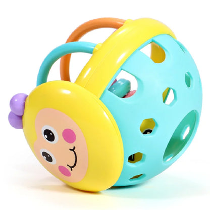 Baby Soft Teething Ball Toy Sensory Teether Rattle