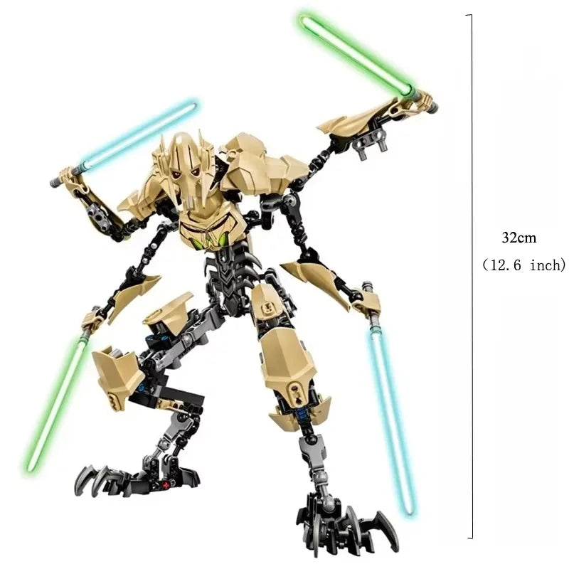 General Robot Building Blocks Action Figure 32cm Model Toy