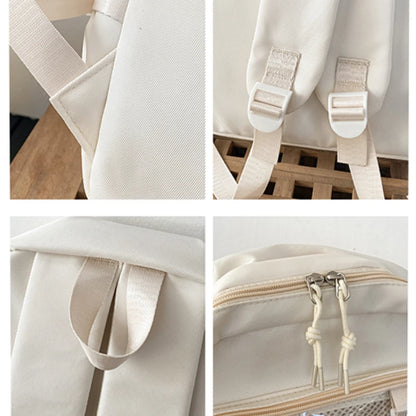 Japanese Style Transparent Ita Bag Backpack College Student Daypack