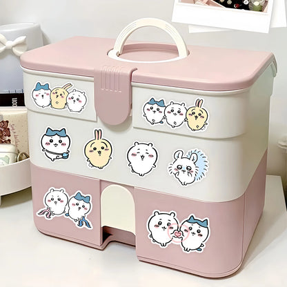 100pcs Kawaii Cartoon Stickers Pack Cute Laptop Decals