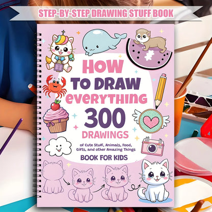 How to Draw Anything Step by Step Cute Animal Drawing Book