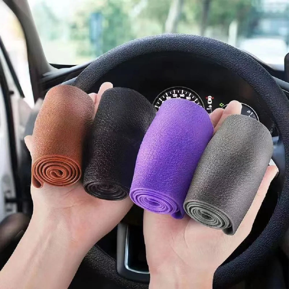 Silicone Steering Wheel Cover Anti Slip Car Grip 14-16 Inch