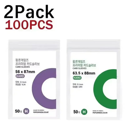 Transparent Idol Card Protective Sleeves Waterproof Holders