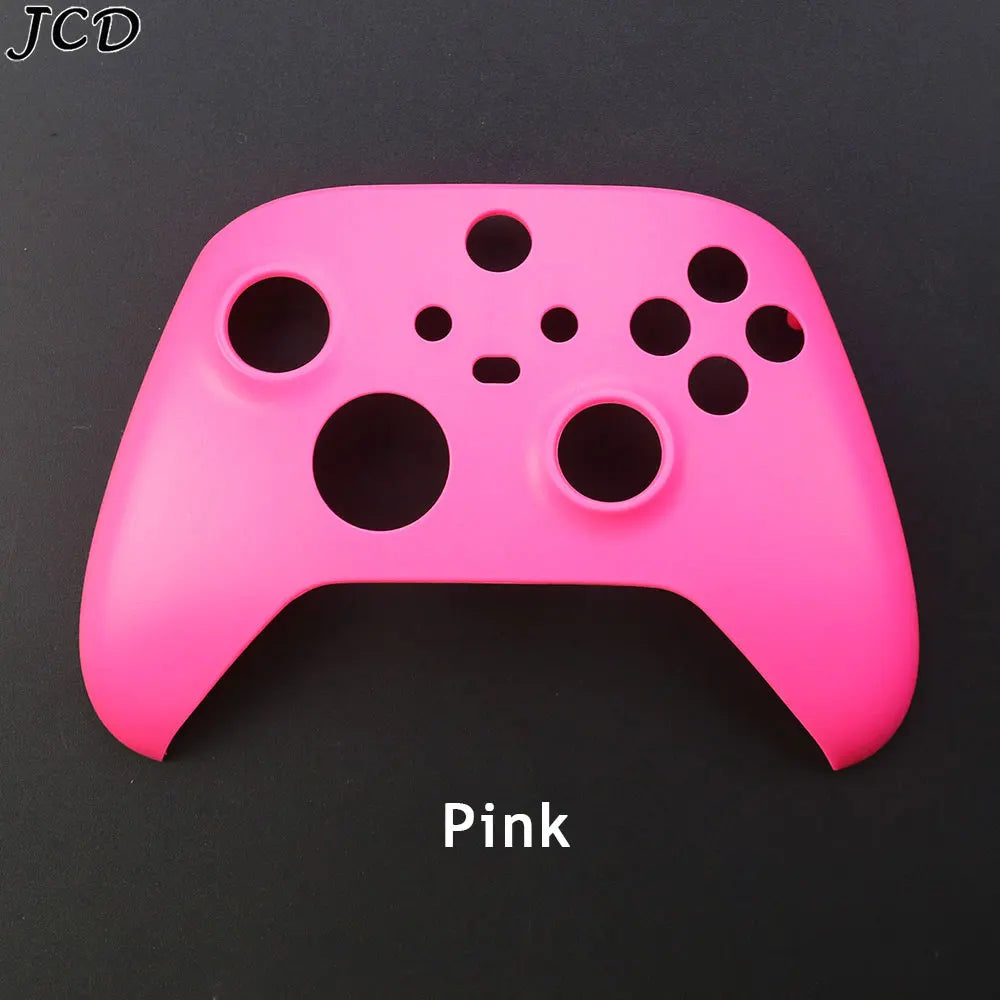 JCD For Xbox Series S Front Shell Replacement Upper Top Housing Shell Faceplate Cover For Xbox Series X Controller