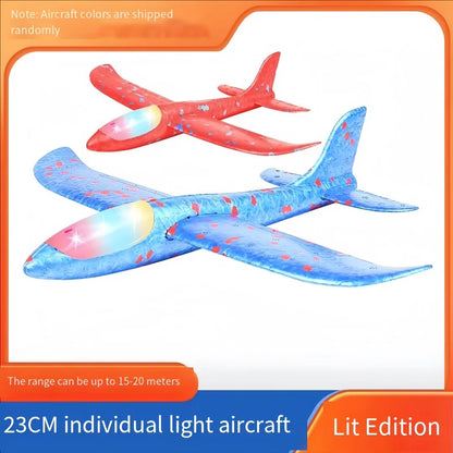 Foam Plane Gun Launcher Air Catapult Glider Toy