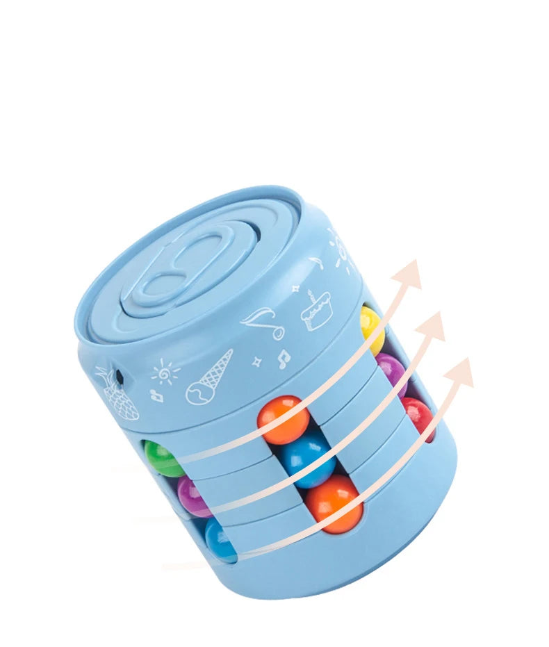 Magic Colorful Beans Fidget Spinner Decompression Finger Toy