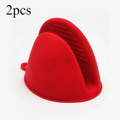 Silicone Oven Mitts Heat Insulation Anti Slip Gloves