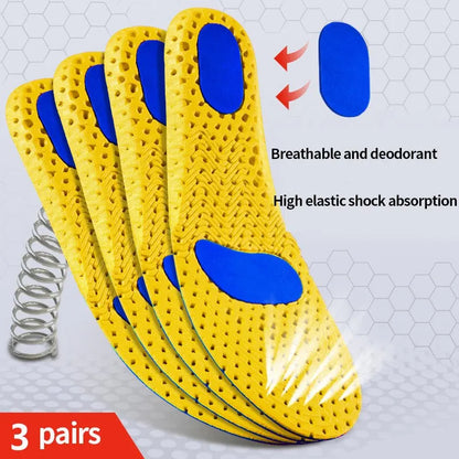 Memory Foam Orthopedic Insoles Breathable Sneakers Cushion