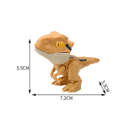 Jurassic Finger Dinosaur Triceratops Tyrannosaurus Model