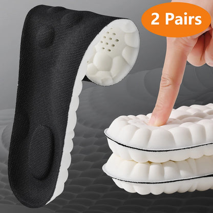 Elastic Latex Sports Insoles Breathable Arch Support Cushion