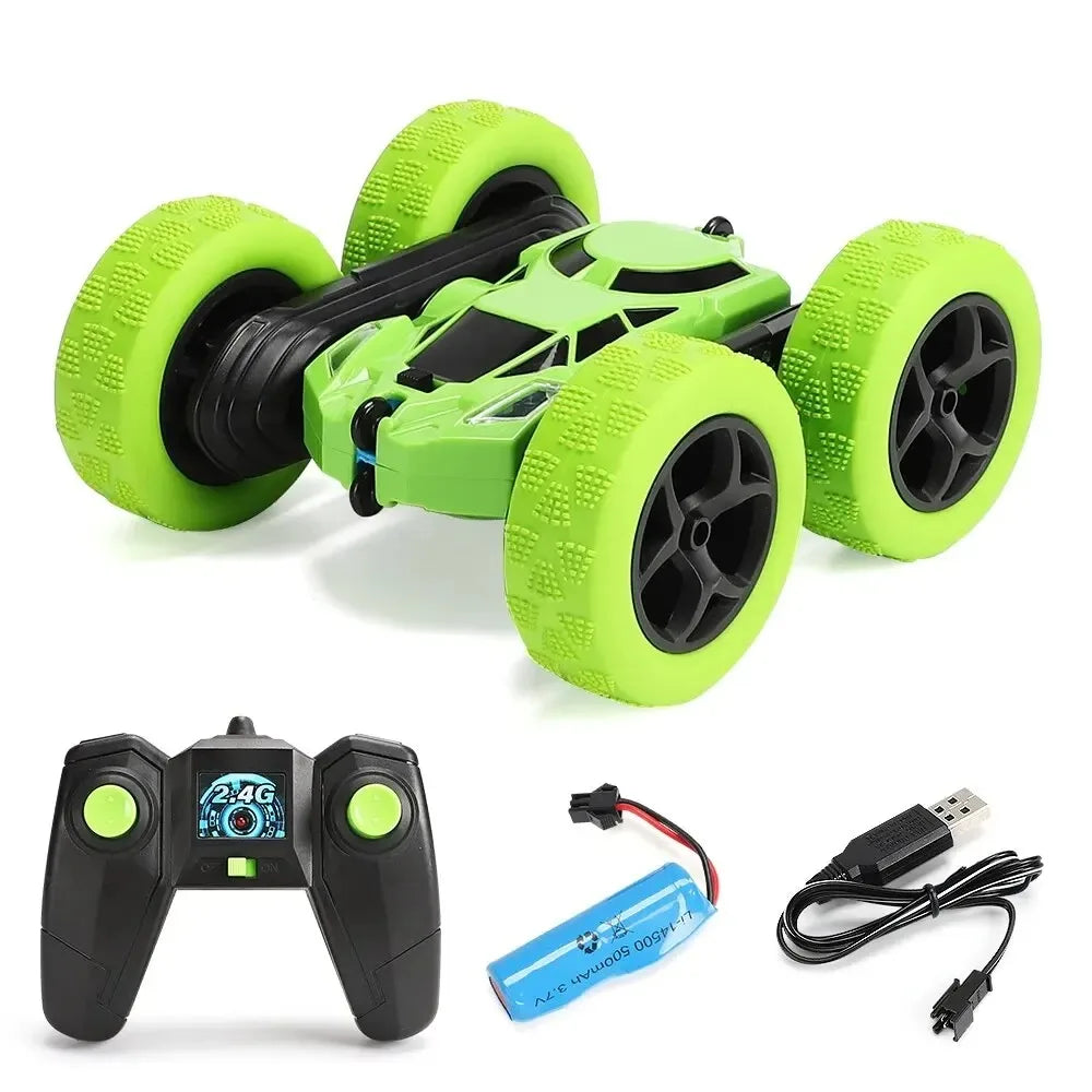 Double Sided RC Stunt Car 360 Degree Rotation Toy