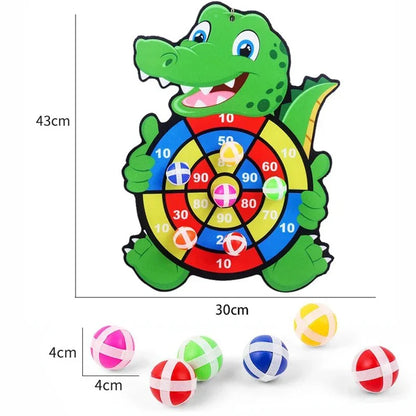 Dart Board Baby Toy Sticky Ball Target Game
