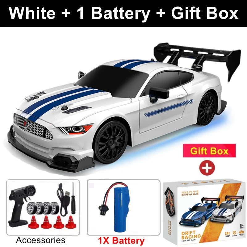 4WD RC Drift Car 1:24 Scale Remote Control Racing