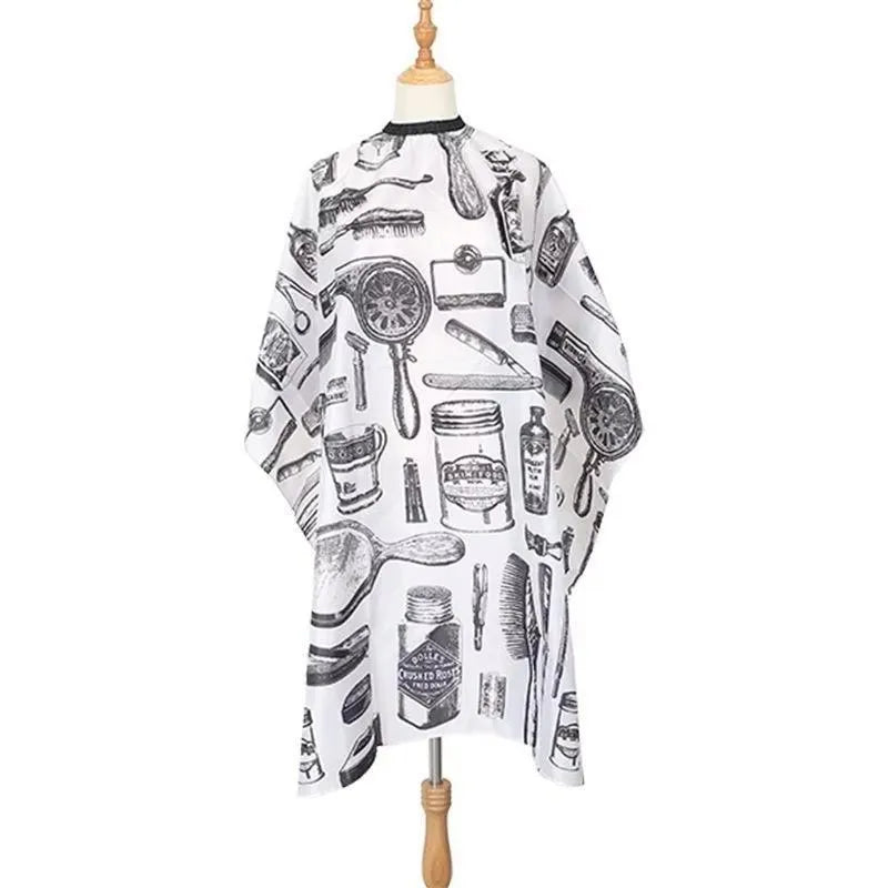 1/2PCS Professional Hair Cutting Apron Salon Barber Cape Hair Cutting Waterproof Cloth Hair Cutting Apron Barber Accessories