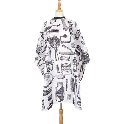 1/2PCS Professional Hair Cutting Apron Salon Barber Cape Hair Cutting Waterproof Cloth Hair Cutting Apron Barber Accessories