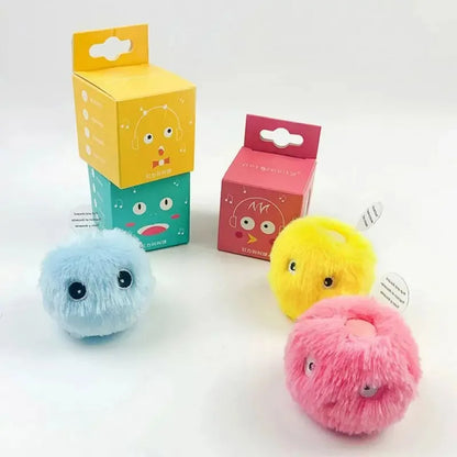 Chirping Sound Cat Toy Ball Interactive Sounding Teaser