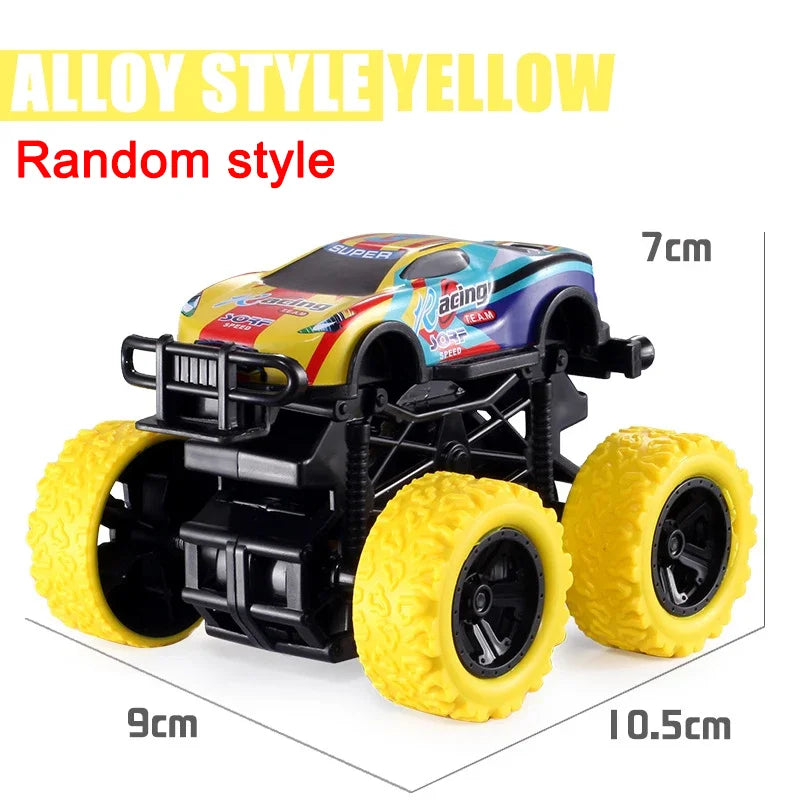 Pull Back Off Road Toy Car 360 Rotation Stunt SUV