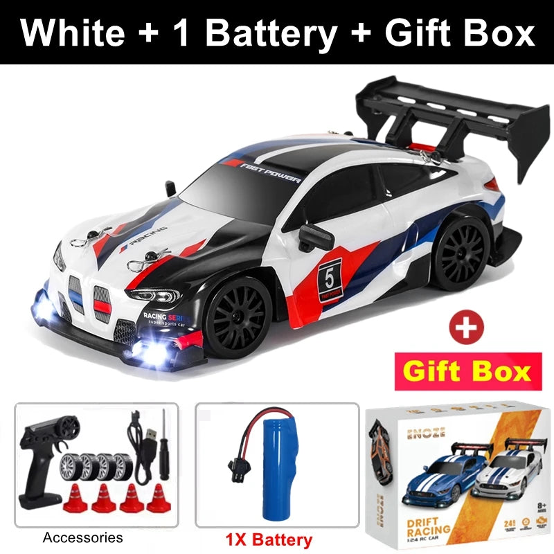 4WD RC Drift Car 1:24 Scale Remote Control Racing