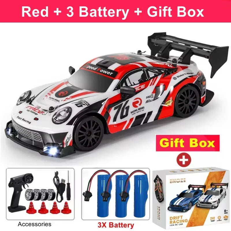 4WD RC Drift Car 1:24 Scale Remote Control Racing