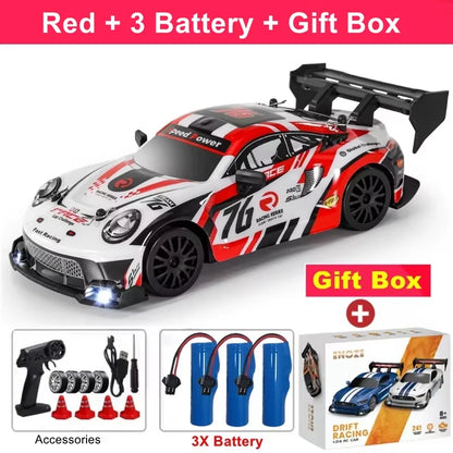 4WD RC Drift Car 1:24 Scale Remote Control Racing