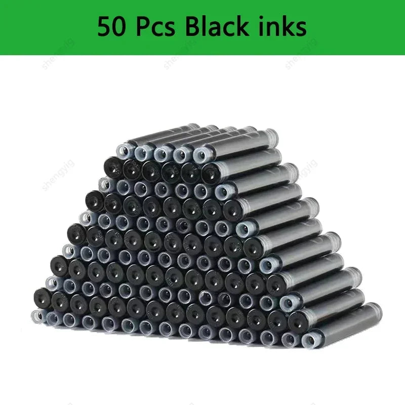 Fountain Pen Replaceable Ink Set Extra Fine Calligraphy Pens 53Pcs