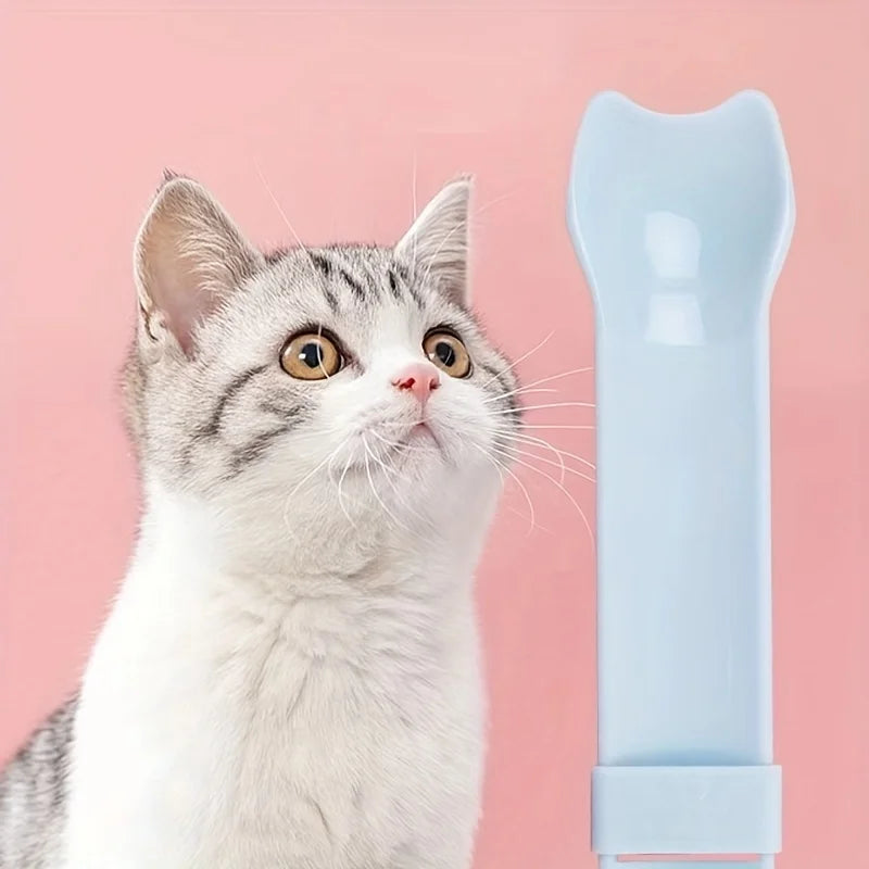 Cat Strip Squeeze Spoon Feeder Lickable Treat Tool
