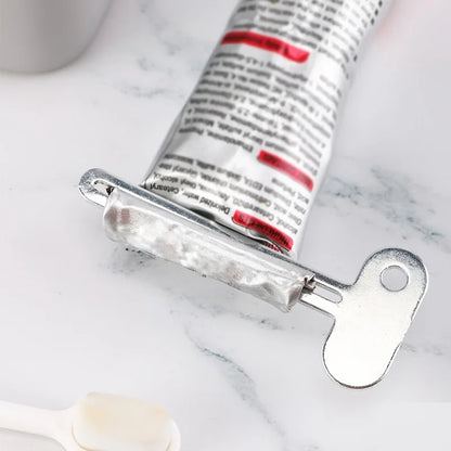 Stainless Steel Toothpaste Squeezer Tool Dispenser Key