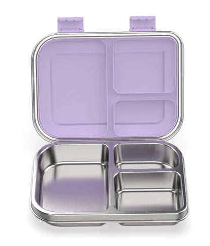 Stainless Steel Leakproof Bento Lunch Box, Sandwich Friendly, Food Safe, Compact, Perfect for Kids Lunch, Adult Lunch