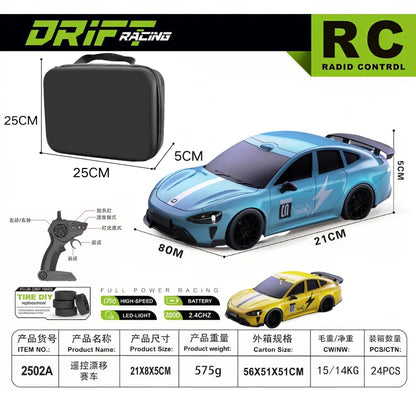 1 24 RC Drift Car - High Speed Remote Control Racing Vehicle