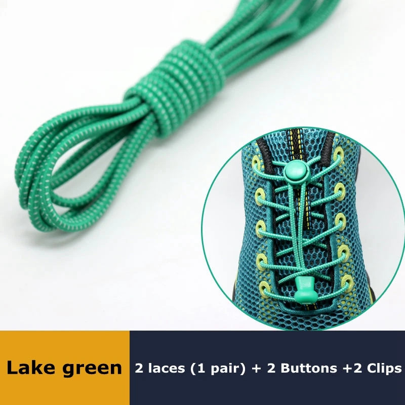 Elastic No Tie Shoe Laces Stretching Lock Lazy Shoestrings