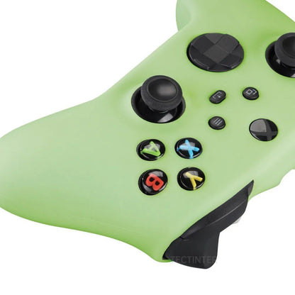 Protective Case For Xbox Series X/S Gamepad Silicone Luminous Green Glowing Cover Shell for Xbox Series S Joystick Accessories