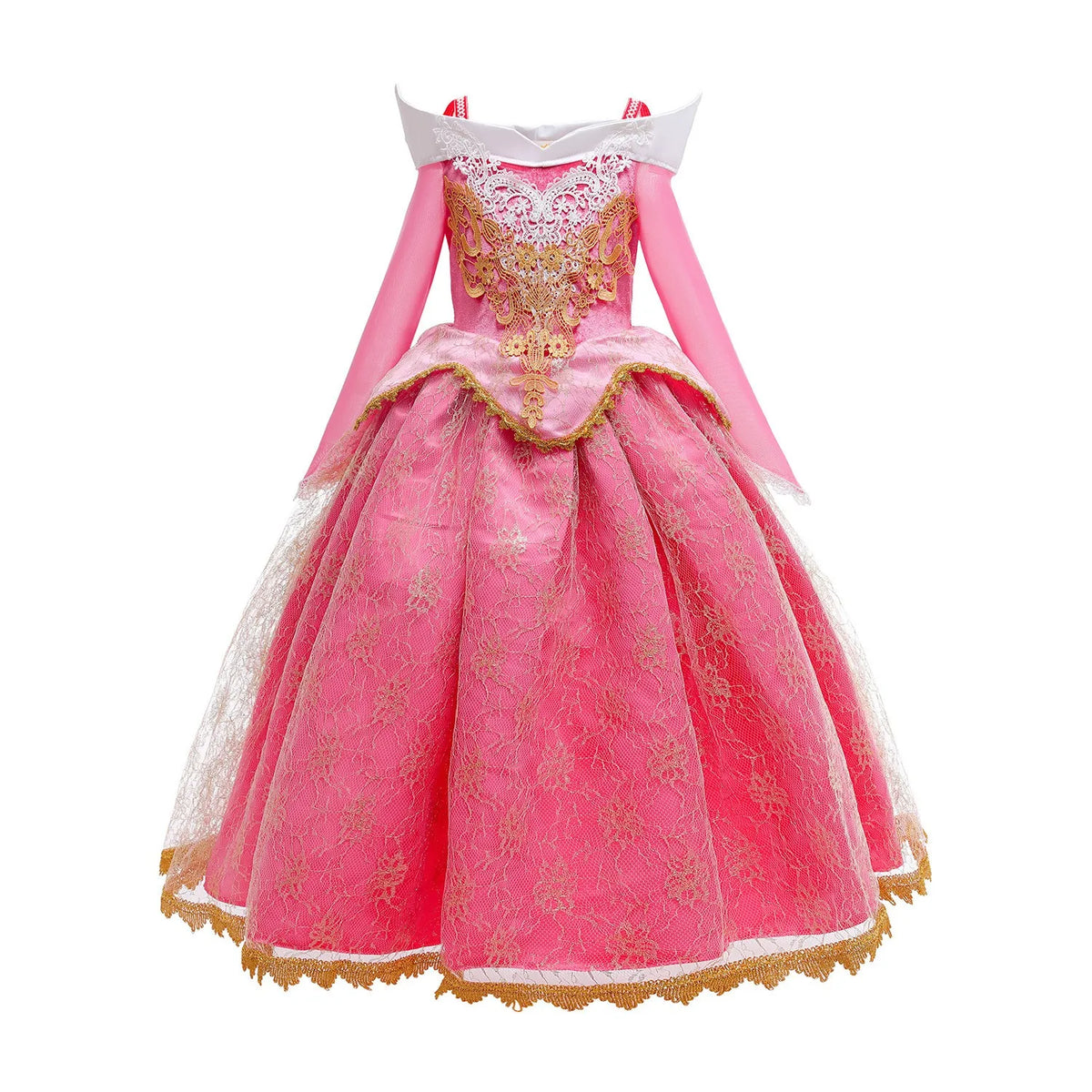 Sleeping Princess Halloween Cosplay Dress Off Shoulder Gown