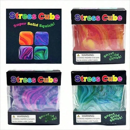 Ice Cube Slow Rebound Squeeze Toy Soft Sensory Fidget