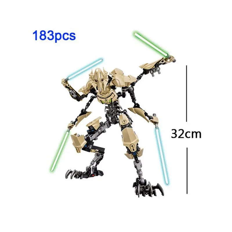 General Robot Building Blocks Action Figure 32cm Model Toy