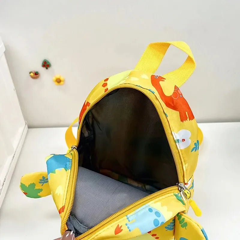 Cartoon Dinosaur Baby Backpack Kindergarten Schoolbag for Kids