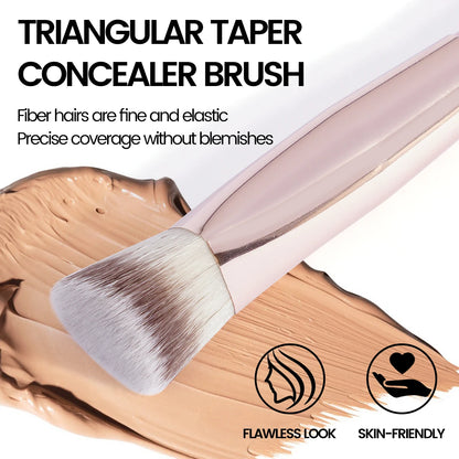 Under Eye Concealer Brush Triangle Foundation Blending Tool