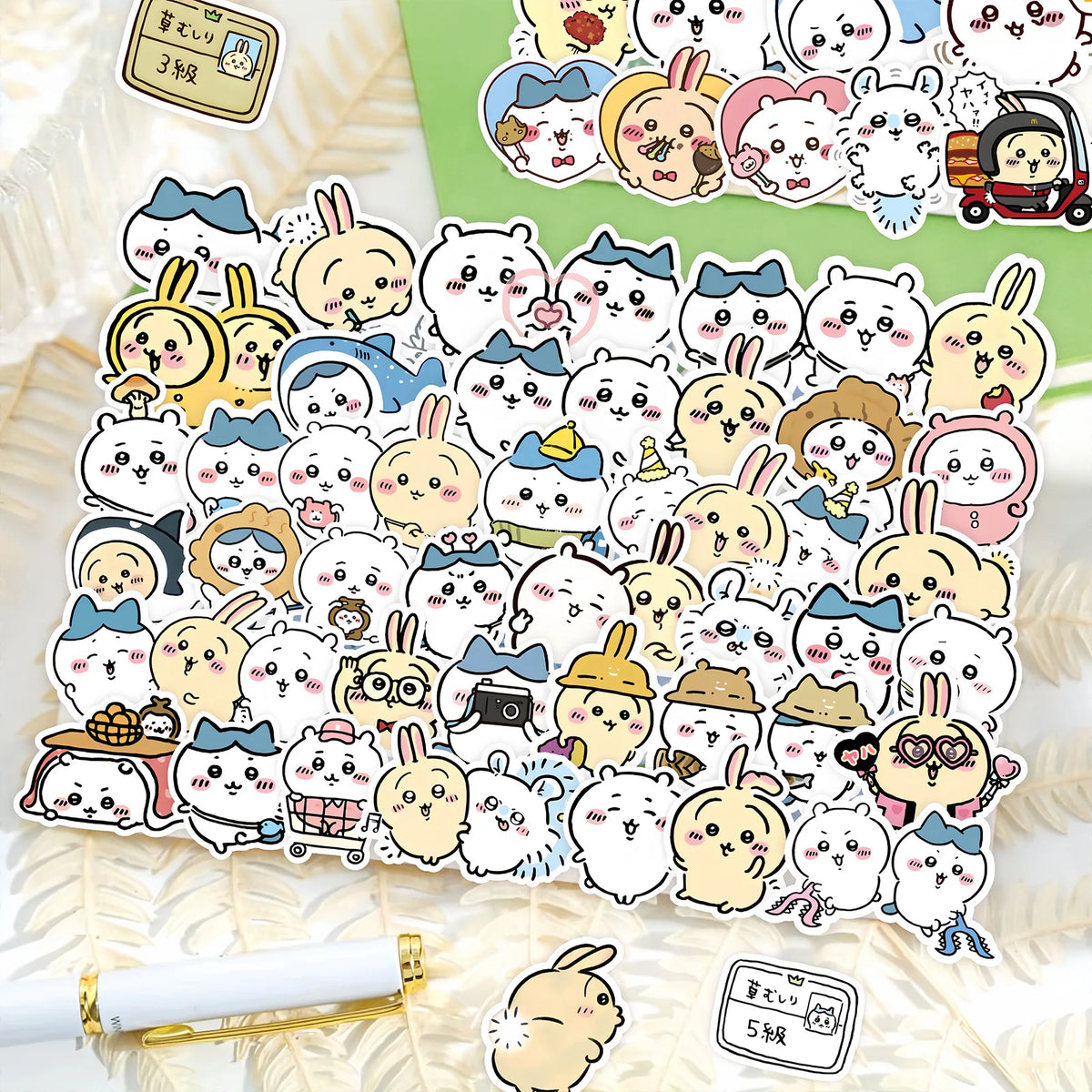 100pcs Kawaii Cartoon Stickers Pack Cute Laptop Decals