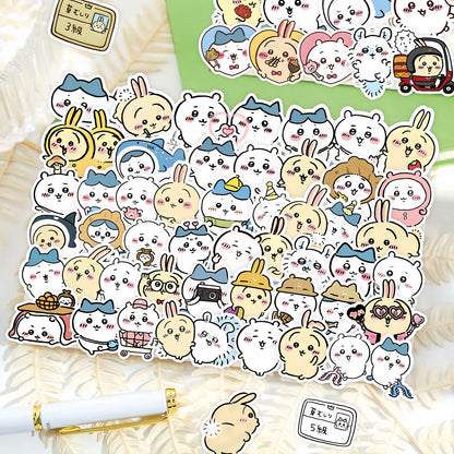100pcs Kawaii Cartoon Stickers Pack Cute Laptop Decals