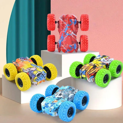 Double Sided Graffiti Inertial Car Anti Collision Stunt Truck