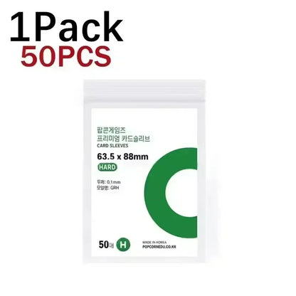 Transparent Idol Card Protective Sleeves Waterproof Holders
